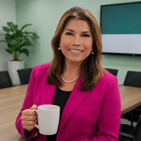 Lourdes with Mug_2