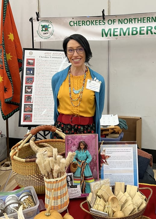 Sabrina at Chief Visit 2025