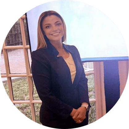 Tonya About to Present