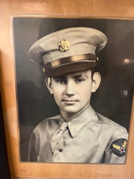 Will Lahaie WWII airforce photo